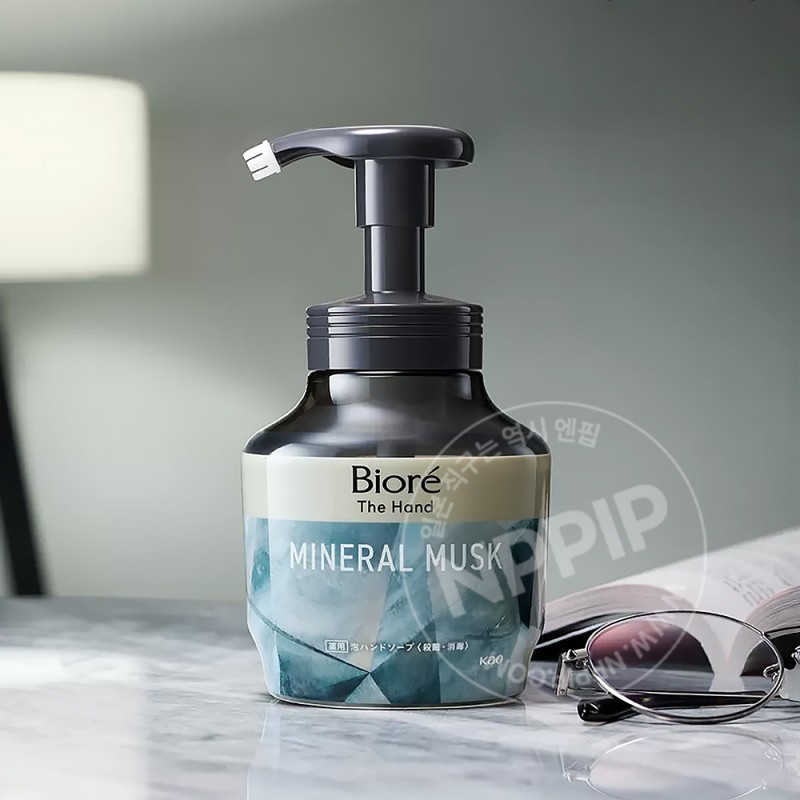 비오레 더 핸드솝 핸드워시 미네랄 머스크향 본품 280ml