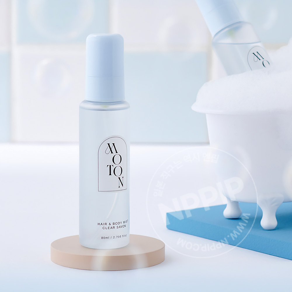 일본 모톤 moton 헤어&바디 미스트 80ml 7종
