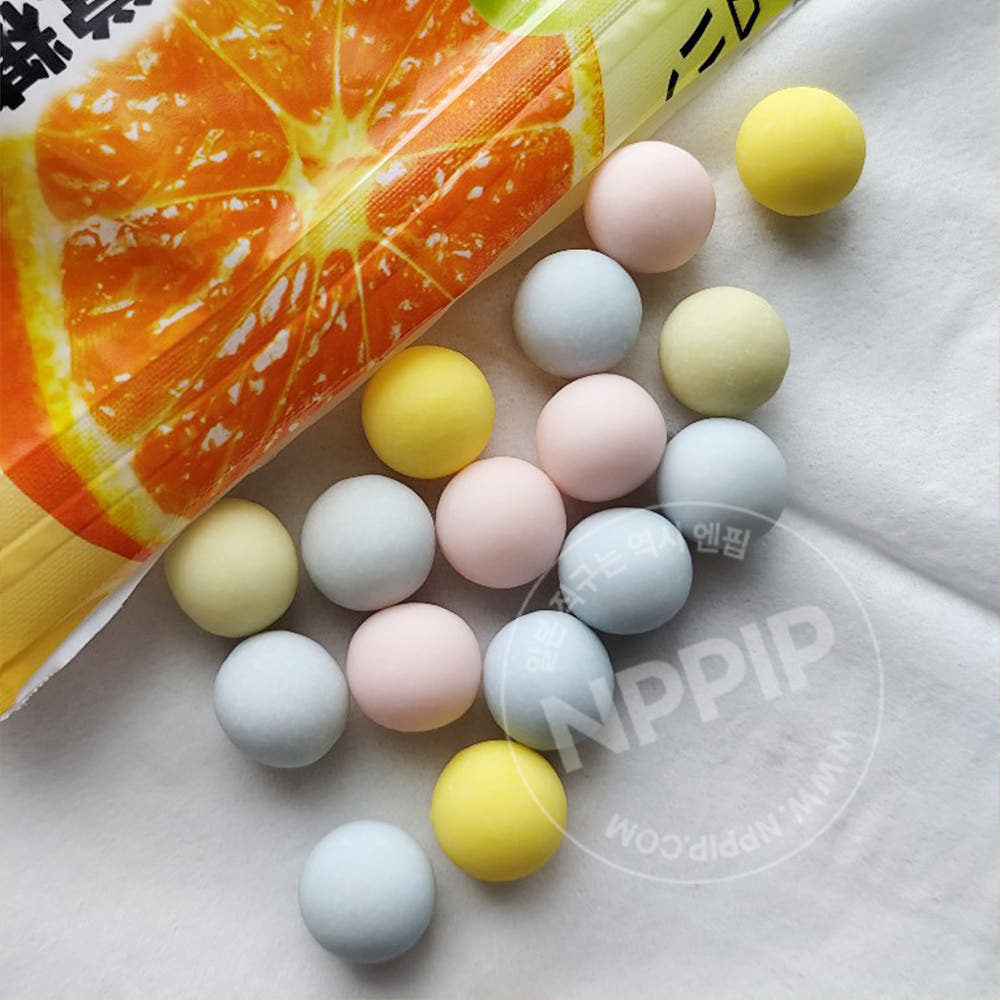 UHA미각당 e-ma 목캔디 컬러풀 과일 체인지 50g