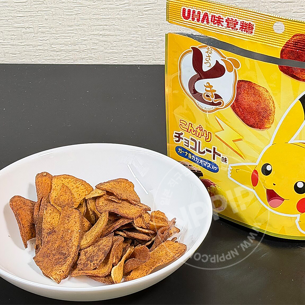 UHA미각당 오사츠도키 포켓몬스터 초콜릿맛 고구마칩 37g
