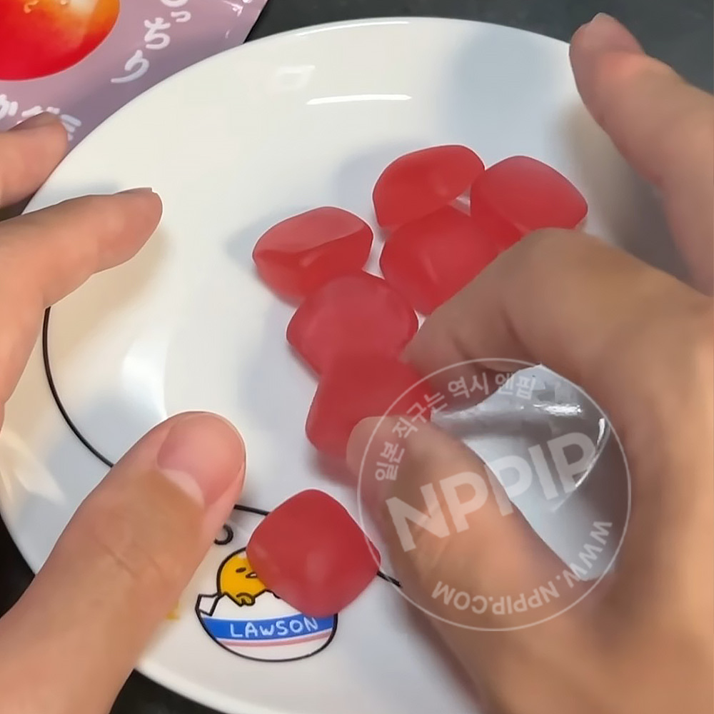 UHA미각당 모츄 사쿠란보 체리맛 젤리 45g