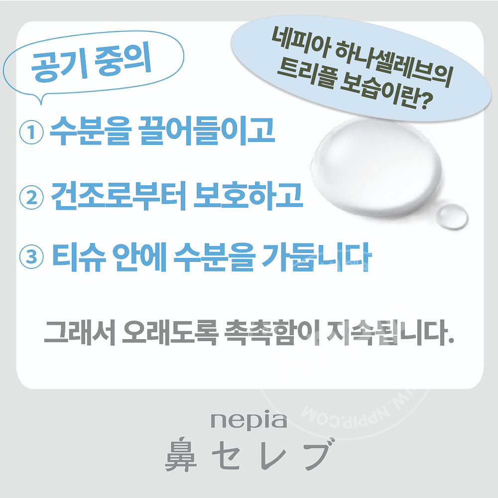네피아 하나세레브 포켓 티슈 12장입 16개팩 세트
