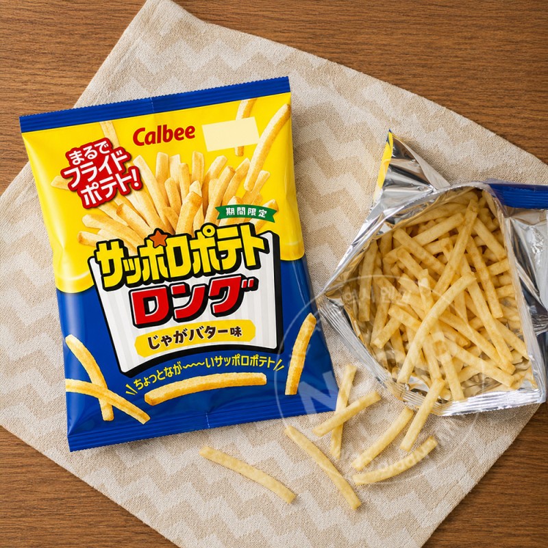 가루비 삿포로포테토 롱 감자버터맛 포테이토스틱 54g