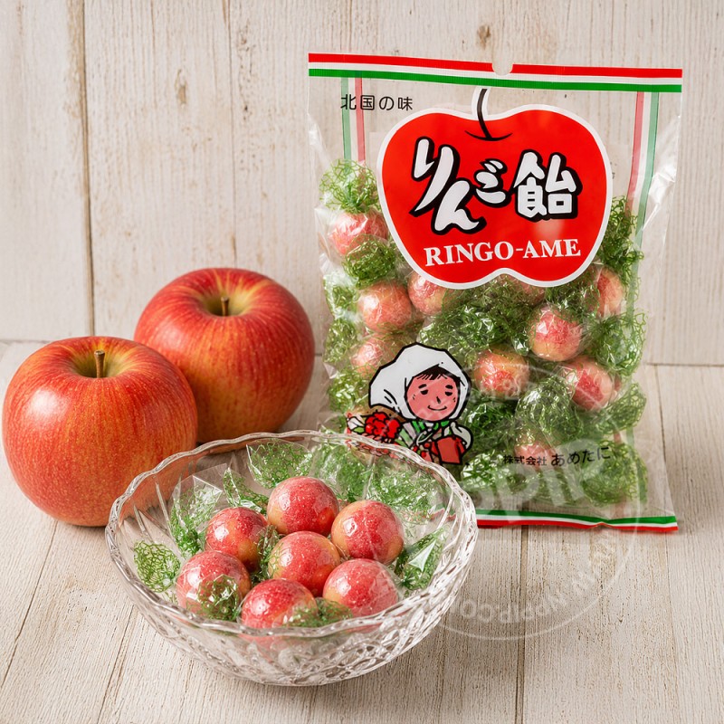 아메타니 제과 링고아메 사과 사탕 110g