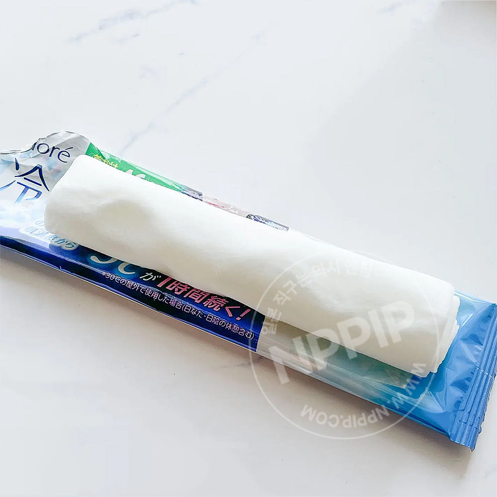 비오레 냉타올 -3도 쿨링시트 타올 목에 걸 수 있는 46cm 5매입 무향