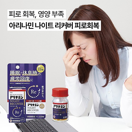 아리나민 나이트 리커버 피로회복 2종