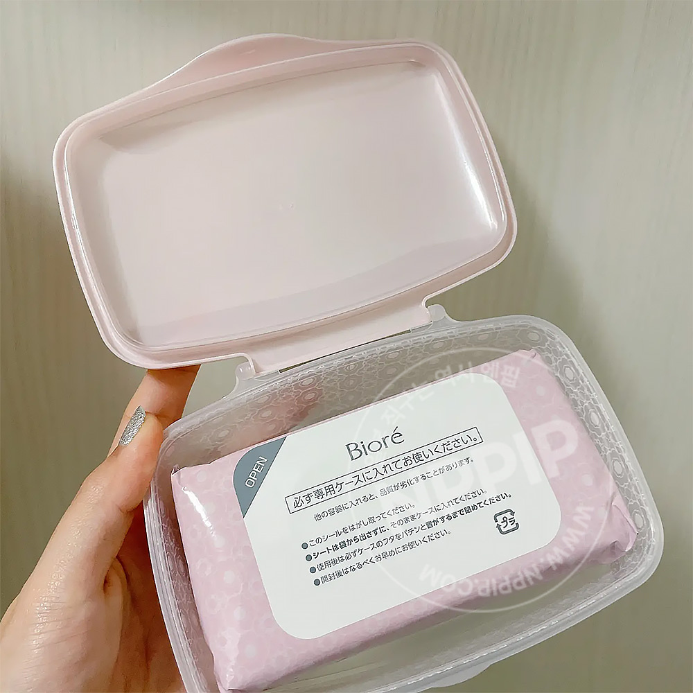비오레 클렌징 티슈 후쿠다케 코튼 우루우이 리치 본품 44매