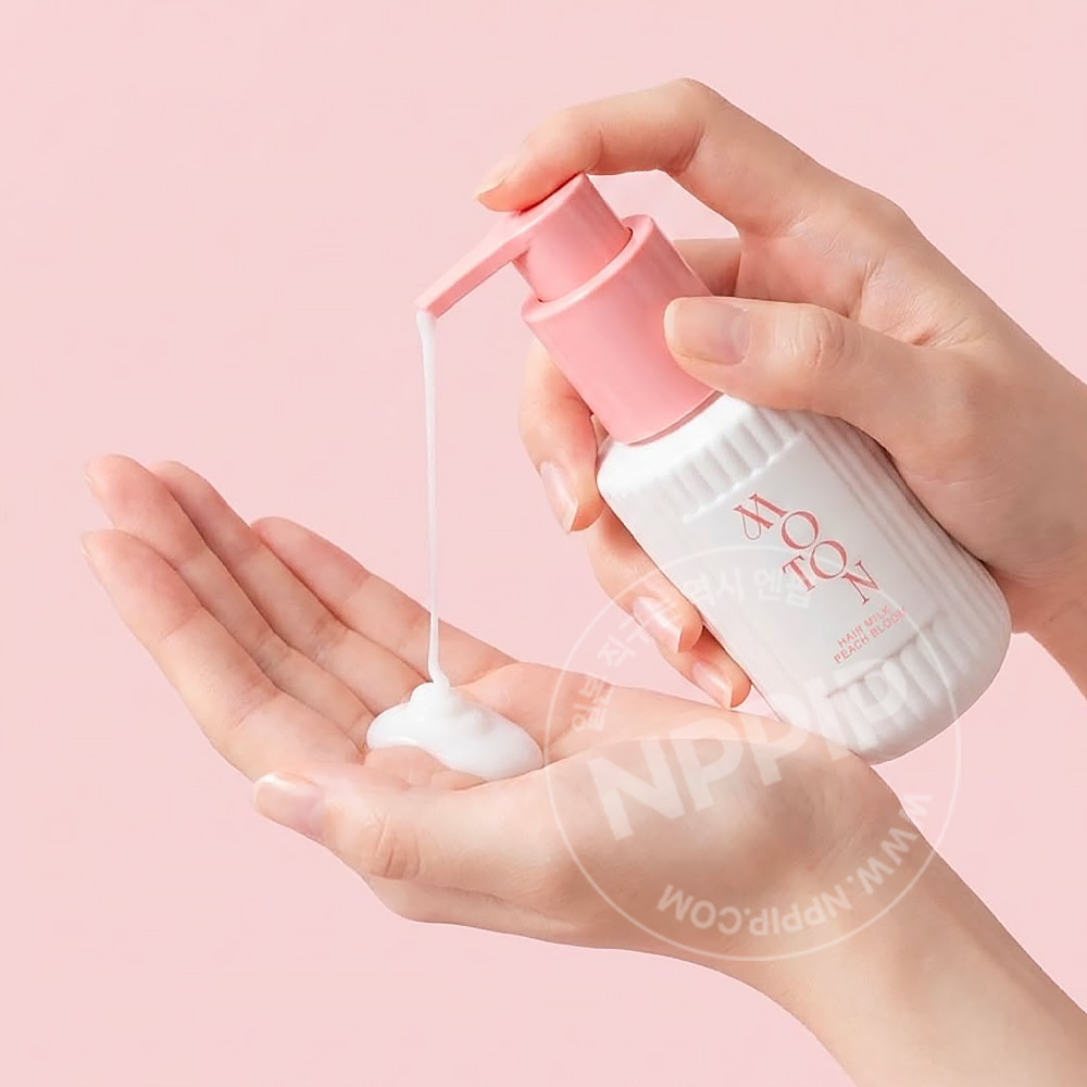 moton 모톤 실키 에센스 헤어 밀크 피치블룸향 100ml