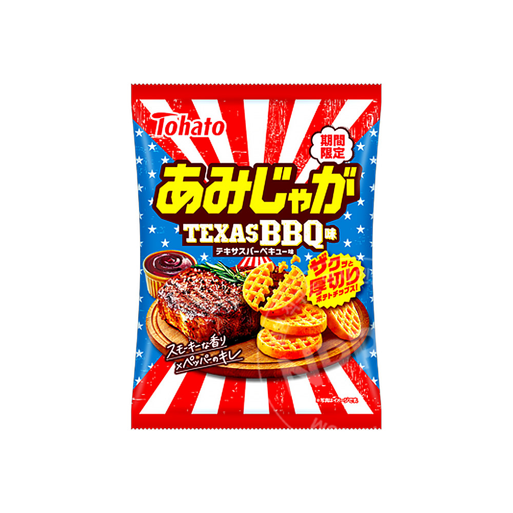 토하토 아미쟈가 텍사스 바베큐맛 감자칩 51g