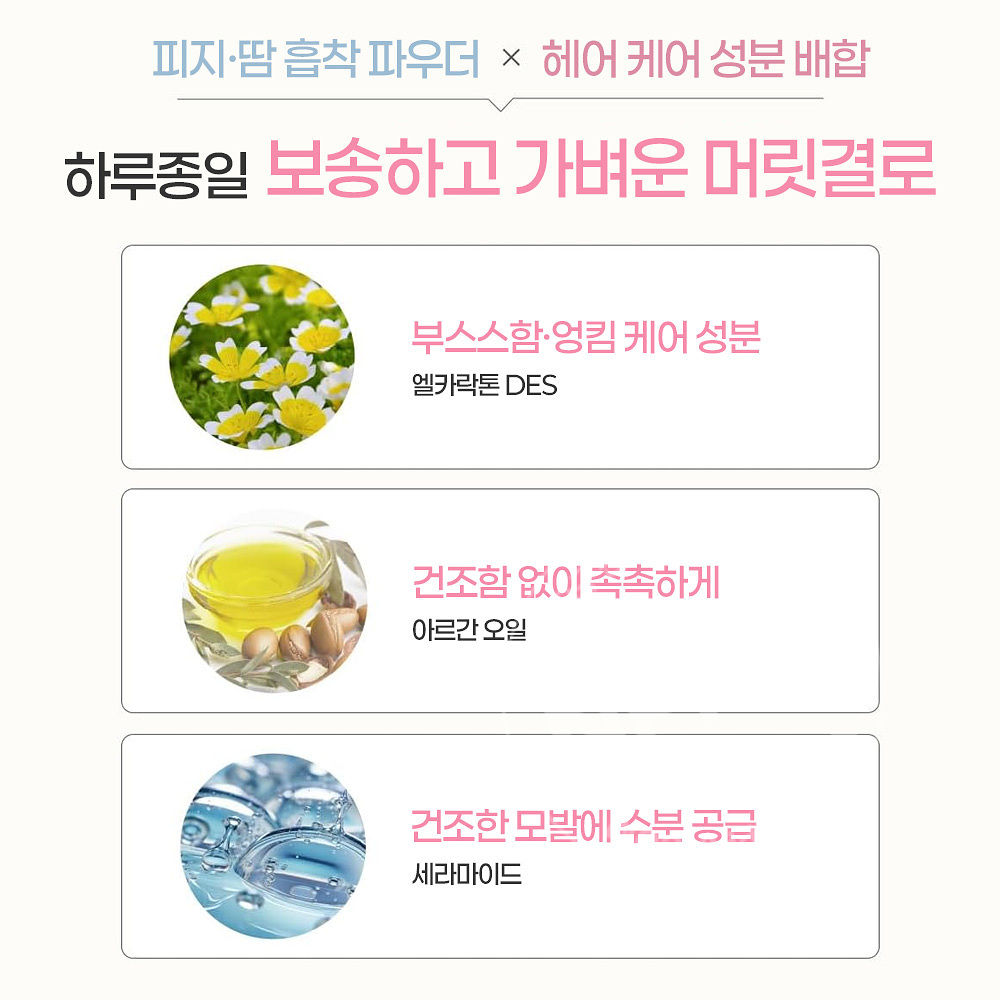 plus eau 2way 드라이샴푸 화이트플로럴 페어향 40g