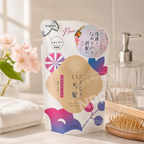 크라시에 이치가미 부드러운 스무스 케어 샴푸 리필용 320ml