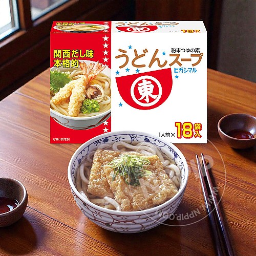 히가시마루 우동 스프 일본 즉석우동 18매 144g