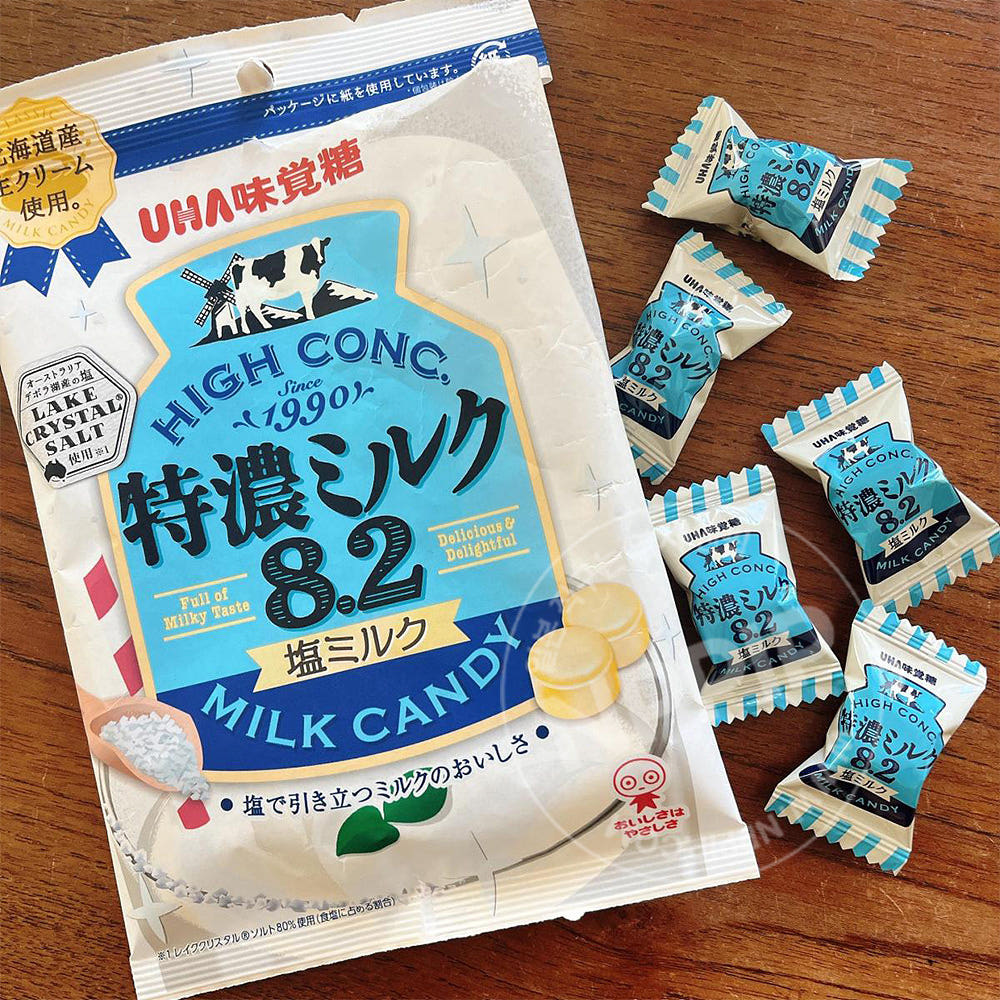 UHA미각당 특농 밀크 캔디 8.2 소금 우유맛 75g