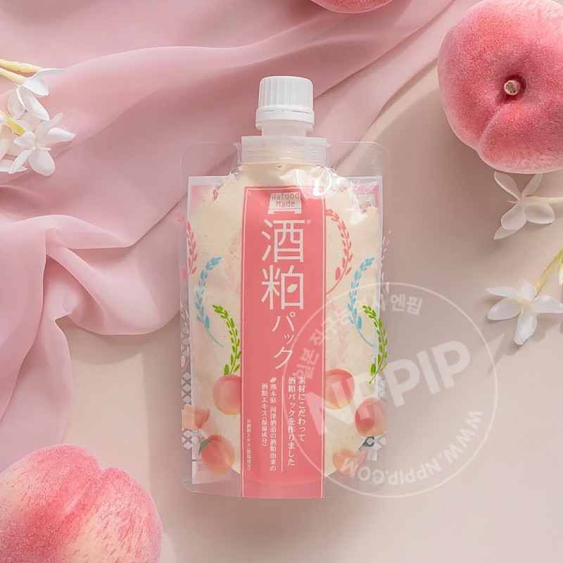 와푸드메이드 씻어내는 술지게미 워시오프 타입 복숭아향 170g