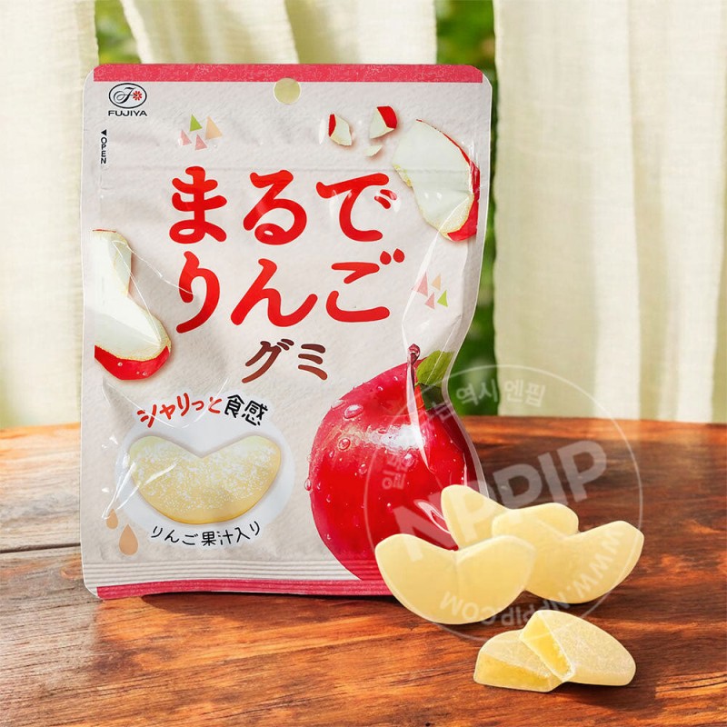 세븐일레븐 후지야 마루데링고 사과 퓨레 젤리 44g
