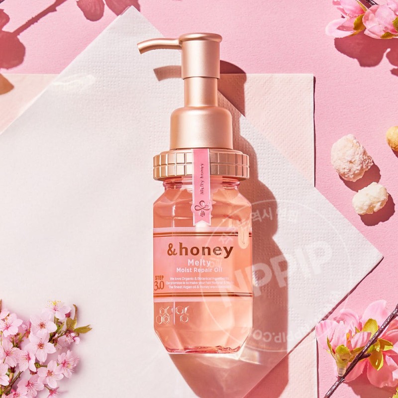 앤드허니 헤어오일 멜티 모이스트 리페어 샤워로즈허니향 100ml