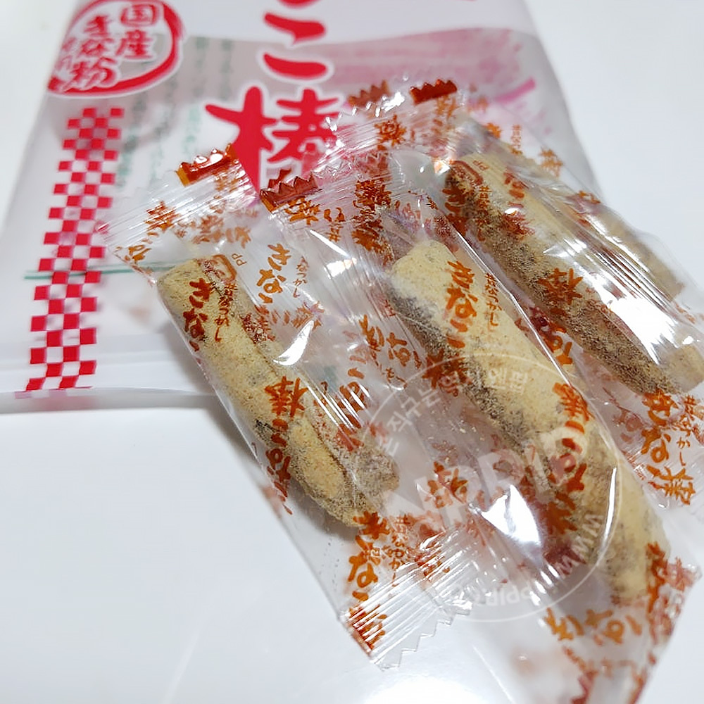 스즈노야 키나코봉 일본 콩가루봉 과자 스틱 45g