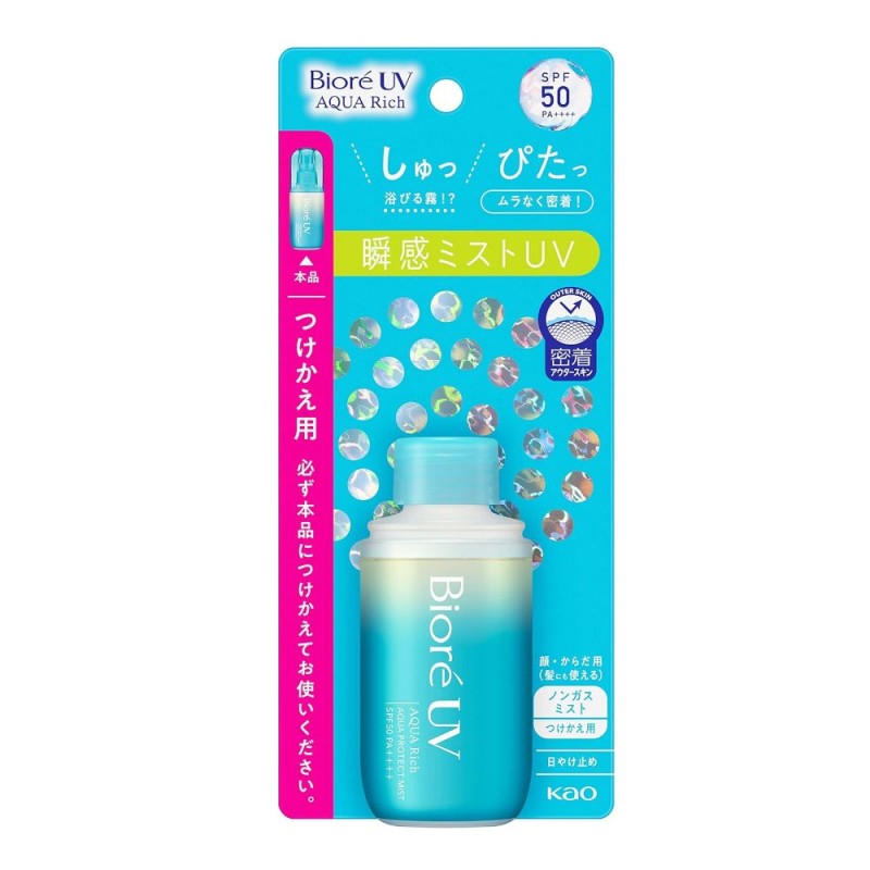 비오레 아쿠아리치 아쿠아 프로텍트 미스트 리필용 60ml 선스프레이