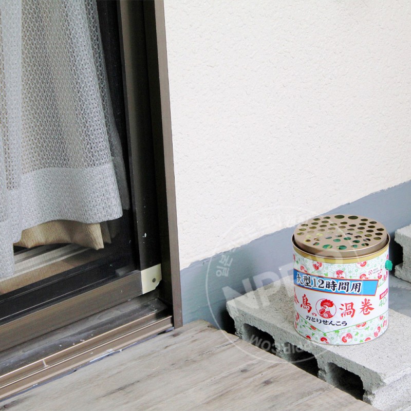 킨쵸 금새 모기향 대형 12시간용 40개 캔 타입
