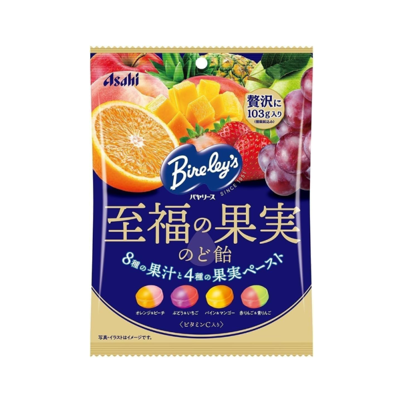 아사히 바야리스 행복의 과실 목캔디 103g