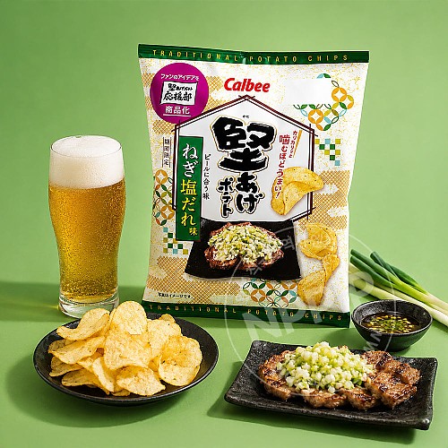 가루비 카타아게 포테토 네기시오다레 파소금양념맛 감자칩 60g