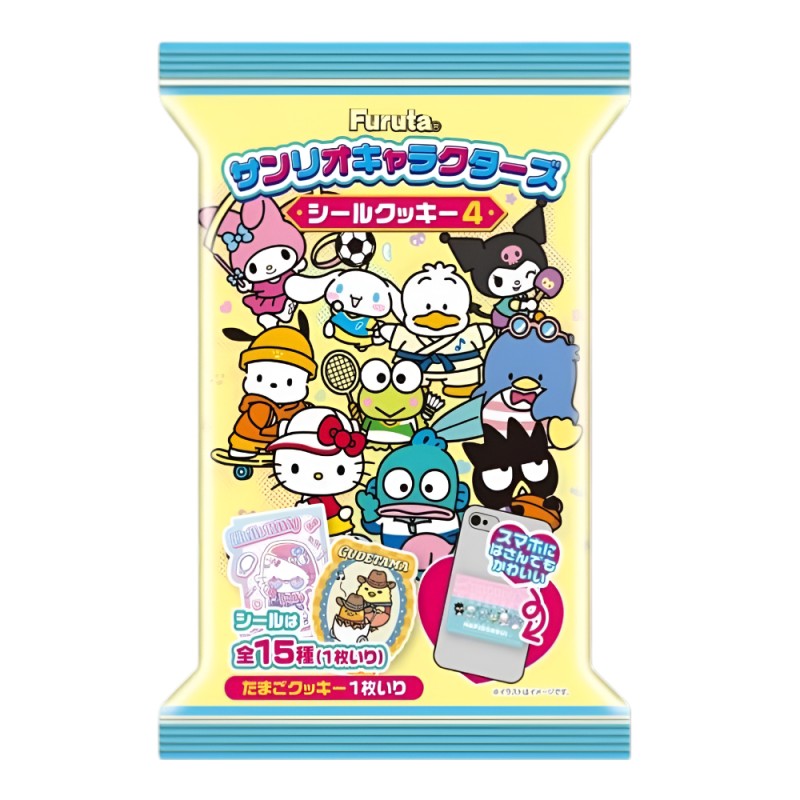 후루타 산리오 캐릭터즈 스티커 쿠키