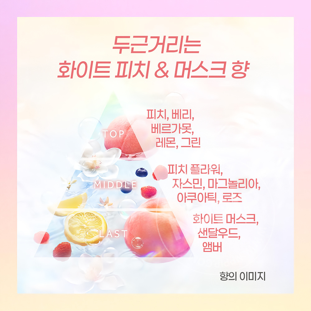 에센셜 프리미엄 우루리 젤리 밀크 피치 머스크 140ml 일본 헤어케어