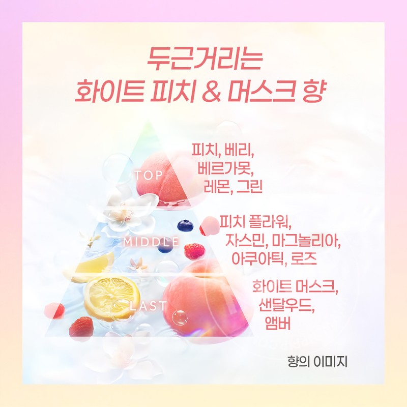 에센셜 프리미엄 우루리 젤리 밀크 피치 머스크 140ml 일본 헤어케어