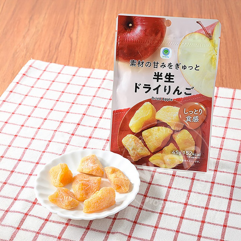 패밀리마트 드라이 링고 반건조 말린 사과 45g