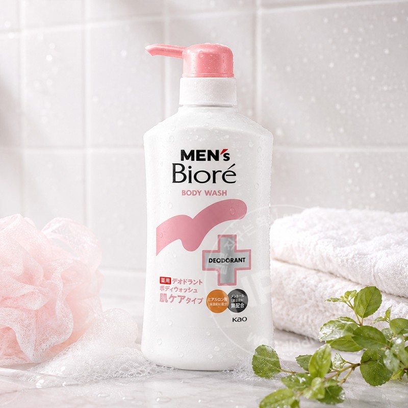 맨즈비오레 약용 데오드란트 바디워시 피부케어 타입 플로럴향 420ml
