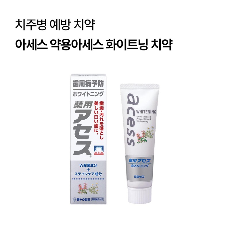 아세스 약용아세스 화이트닝 치약 90g