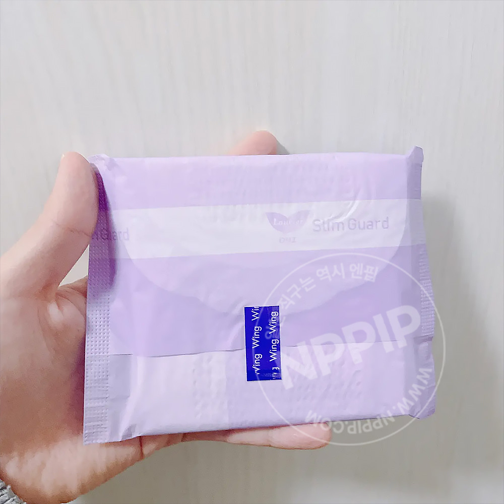카오 로리에 슬림가드 많은날 밤용 날개형 30cm 무향료 15매입