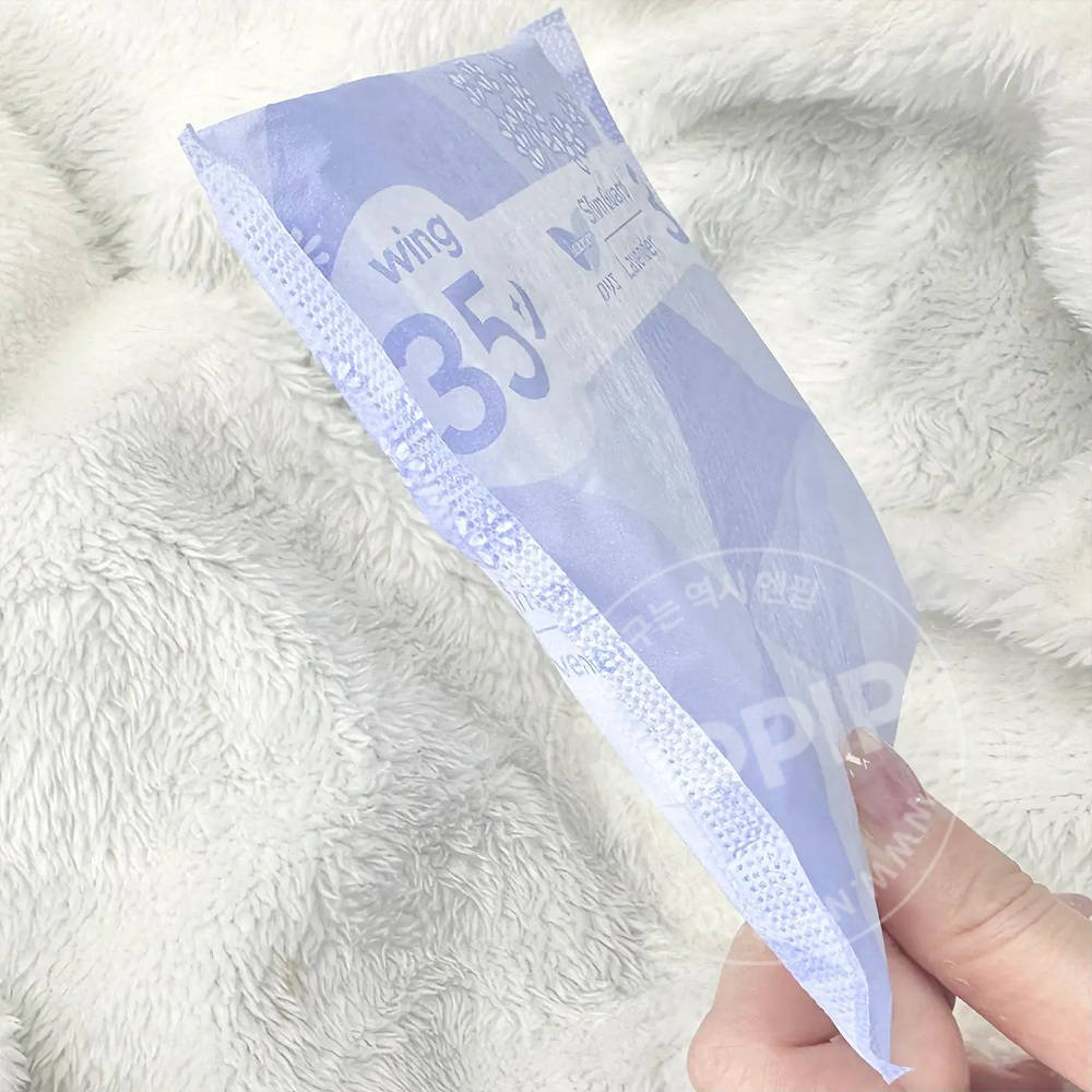 카오 로리에 슬림가드 특히 많은날 밤용 35cm 라벤더향 12매입