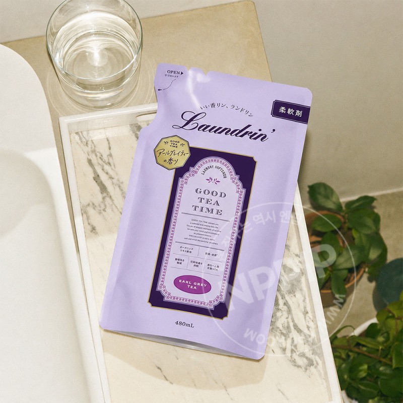란도린 굿티타임 섬유유연제 얼그레이티향 리필 480ml