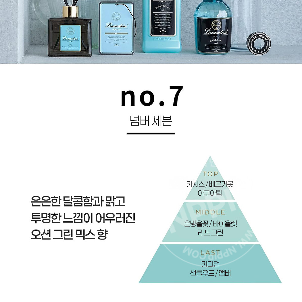 란도린 차량용 방향제 No.71 2개입