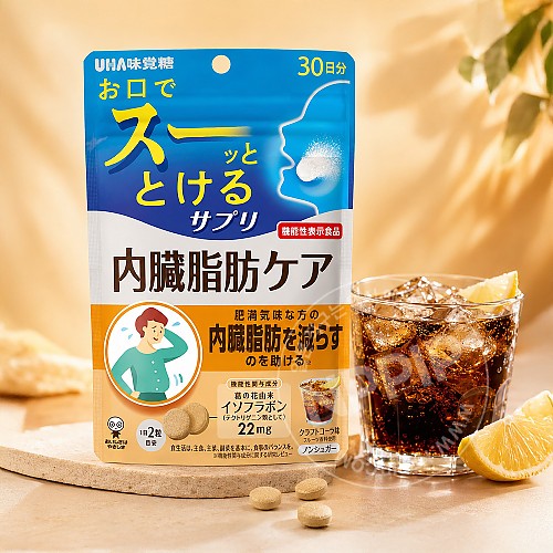 UHA미각당 순간 서플리 내장 지방 케어 크래프트콜라맛 30일분 60알