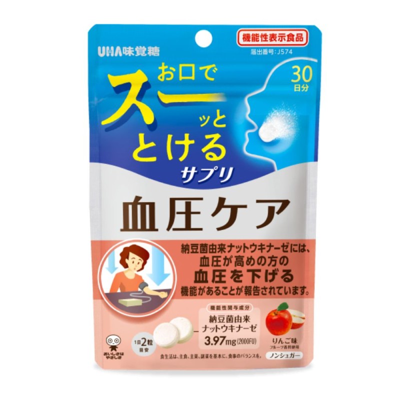 UHA미각당 순간 서플리 혈압 케어 사과맛 30일분 60알
