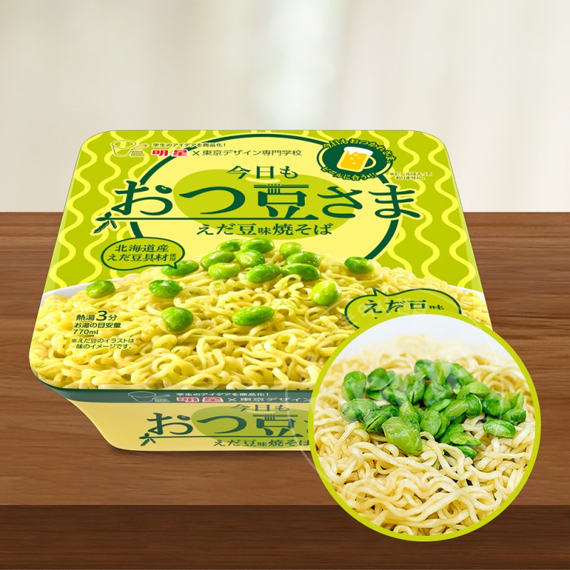 묘조 도쿄 디자인 전문대 콜라보 에다마메맛 야끼소바 151g