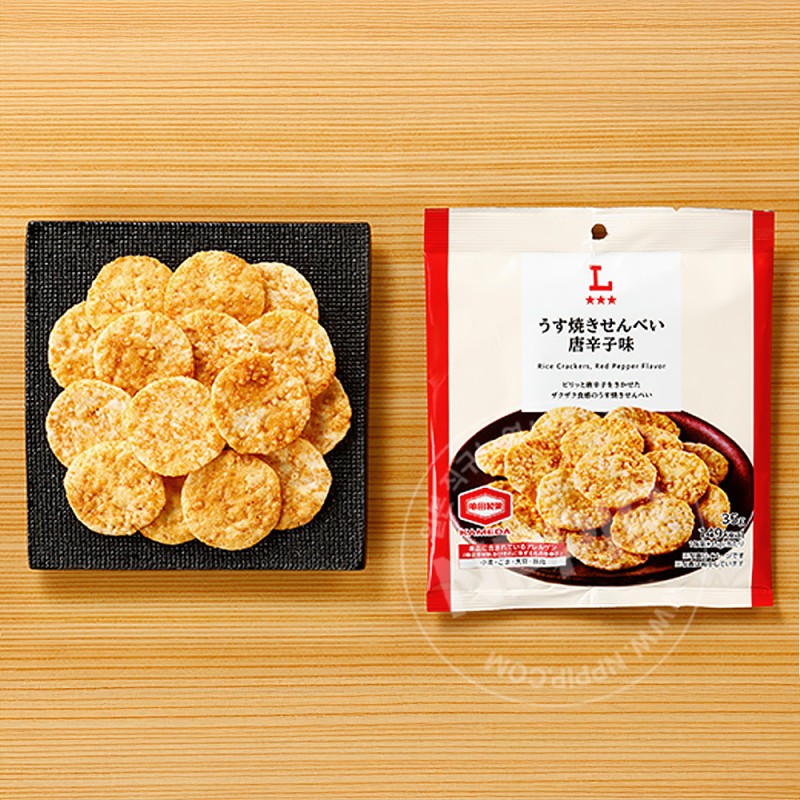 로손 얇게 구운 매운맛 센베이 35g 편의점 과자 안주