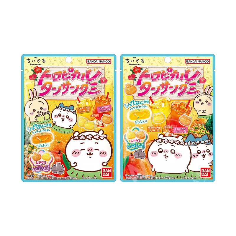 반다이 치이카와 트로피컬 탄산 구미 젤리 40g