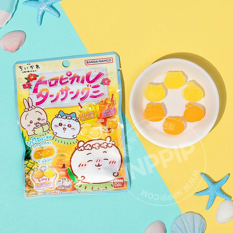 반다이 치이카와 트로피컬 탄산 구미 젤리 40g