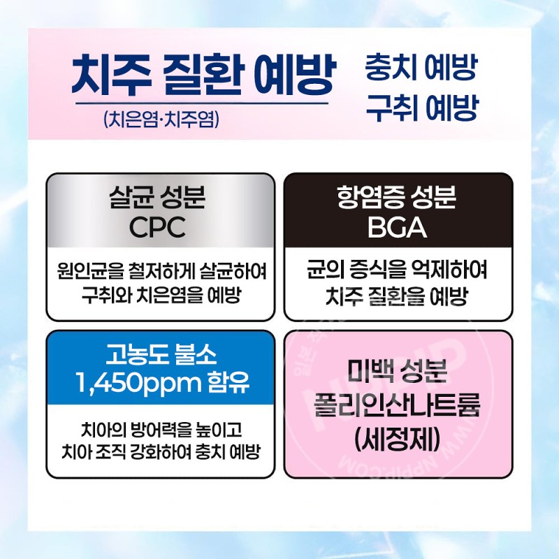 카오 퓨오라 탄산 치약 미백 95g