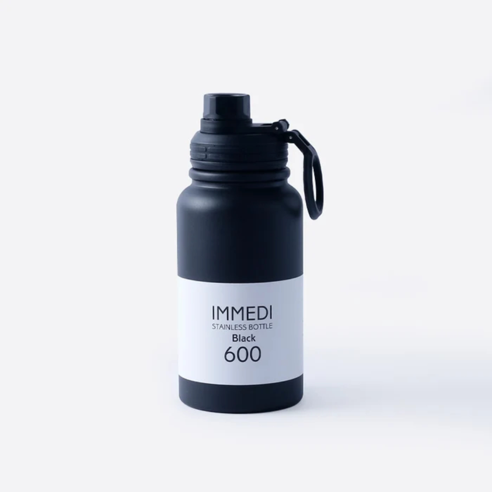 스탠다드 프로덕트 IMMEDI 스테인리스 보틀 물병 블랙