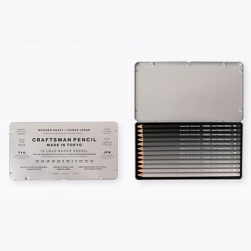 스탠다드 프로덕트 craftsman pencil 연필 12개 세트