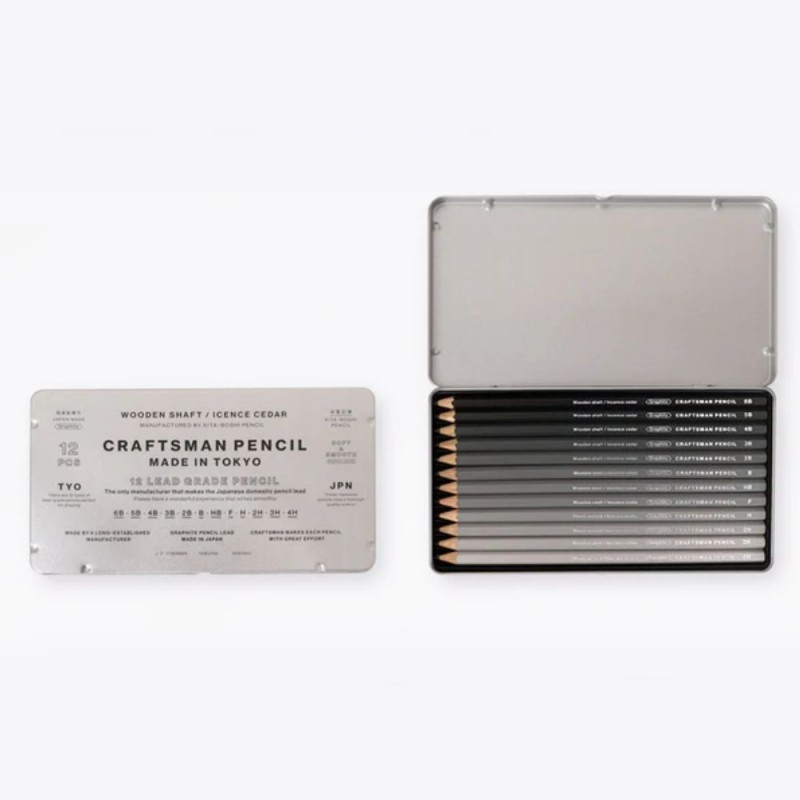 스탠다드 프로덕트 craftsman pencil 연필 12개 세트