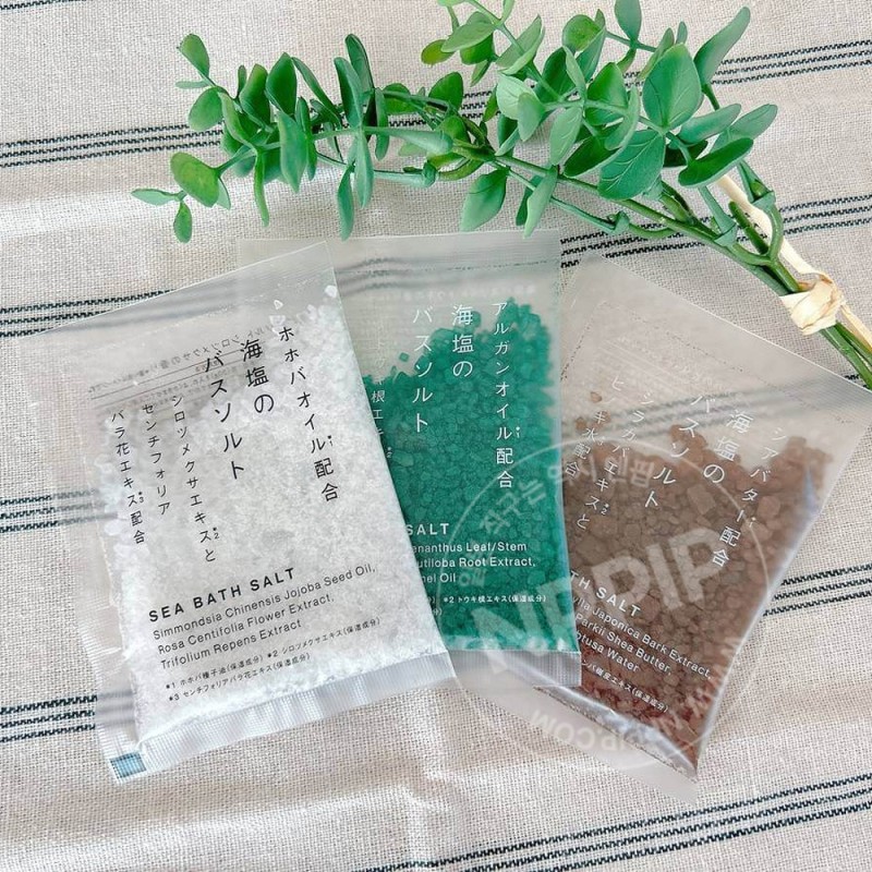 스탠다드 프로덕트 배스솔트 목욕 소금 입욕제 3종 아소트 30g