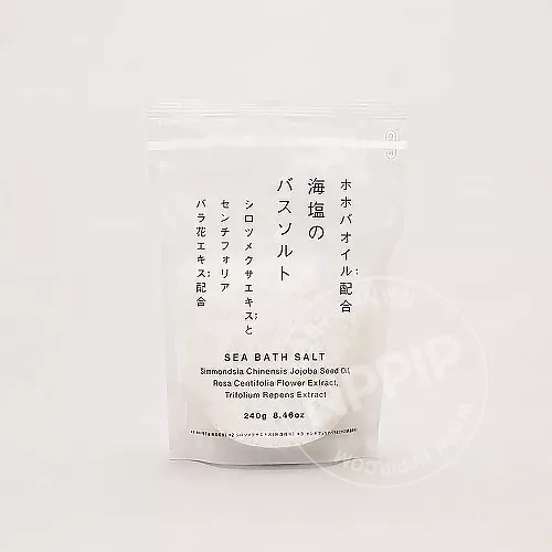스탠다드 프로덕트 배스솔트 목욕 소금 입욕제 흰색클로버 장미향 240g