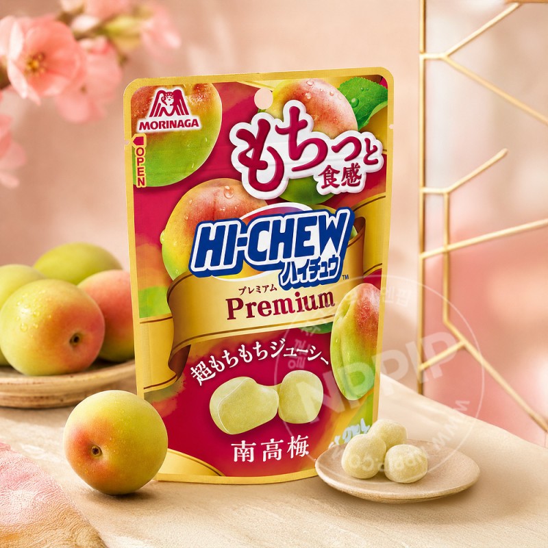 모리나가 하이츄 프리미엄 와카야마현 매실맛 32g