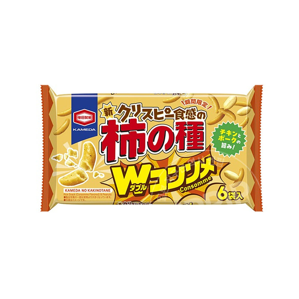카메다제과 카키노타네 더블 콘소메맛 6봉입