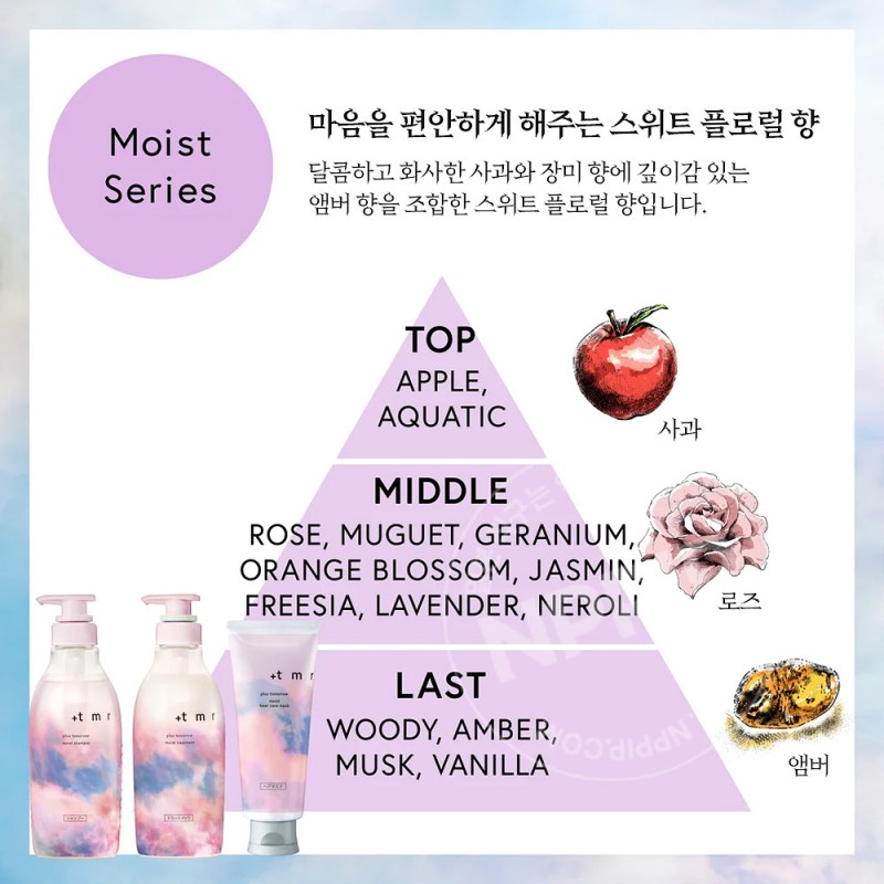 플러스투모로우 +tmr 모이스트 트리트먼트 470ml